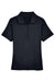 Devon & Jones DG21W Womens CrownLux Range Flex Performance Moisture Wicking Short Sleeve Polo Shirt Black Flat Front