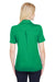 Devon & Jones DG21W Womens CrownLux Range Flex Performance Moisture Wicking Short Sleeve Polo Shirt Kelly Green Model Back