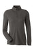 Devon & Jones DG400W Womens New Classics Performance Moisture Wicking 1/4 Zip Sweatshirt Graphite Grey Flat Front