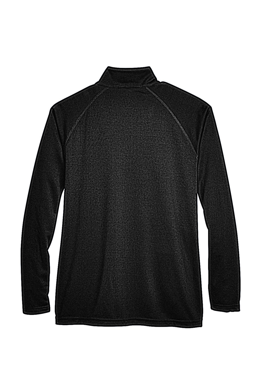 Devon & Jones DG420 Mens Compass Stretch Tech Moisture Wicking Full Zip Sweatshirt Black Flat Back