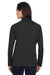 Devon & Jones DG420W Womens Compass Stretch Tech Moisture Wicking Full Zip Sweatshirt Black Model Back