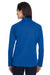 Devon & Jones DG420W Womens Compass Stretch Tech Moisture Wicking Full Zip Sweatshirt True Royal Blue Model Back