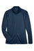 Devon & Jones DG420W Womens Compass Stretch Tech Moisture Wicking Full Zip Sweatshirt Navy Blue Flat Front