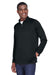 Devon & Jones DG440 Mens Compass Stretch Tech Moisture Wicking 1/4 Zip Sweatshirt Black Model 3q