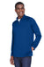 Devon & Jones DG440 Mens Compass Stretch Tech Moisture Wicking 1/4 Zip Sweatshirt True Royal Blue Model 3q