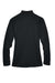 Devon & Jones DG440W Womens Compass Stretch Tech Moisture Wicking 1/4 Zip Sweatshirt Black Flat Back