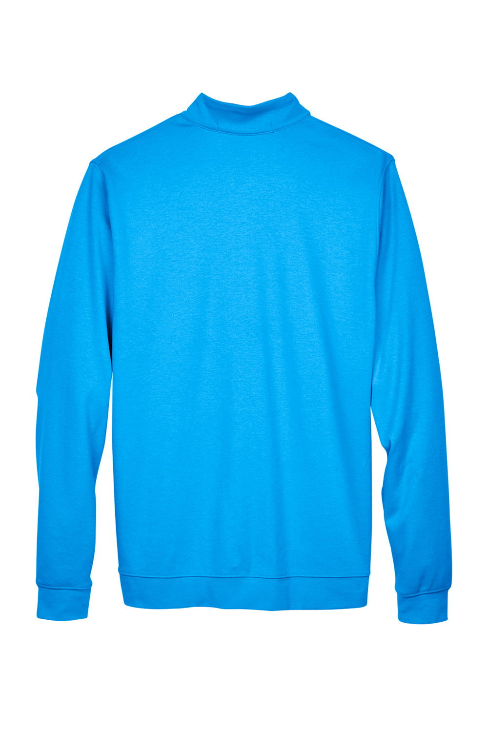 Devon & Jones DG479 Mens DryTec20 Performance Moisture Wicking 1/4 Zip Sweatshirt Ocean Blue Flat Back