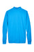 Devon & Jones DG479 Mens DryTec20 Performance Moisture Wicking 1/4 Zip Sweatshirt Ocean Blue Flat Back