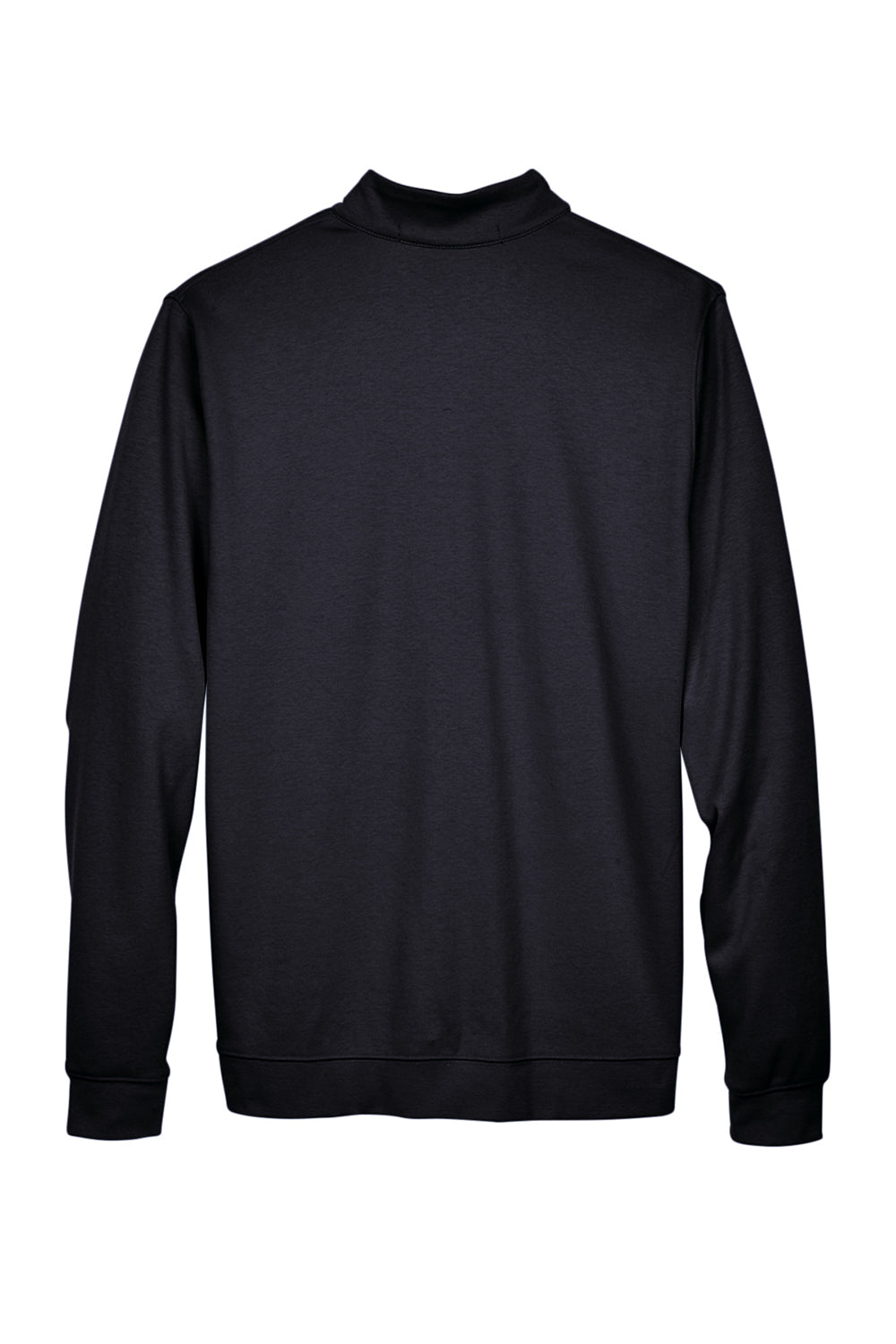 Devon & Jones DG479 Mens DryTec20 Performance Moisture Wicking 1/4 Zip Sweatshirt Black Flat Back