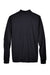 Devon & Jones DG479 Mens DryTec20 Performance Moisture Wicking 1/4 Zip Sweatshirt Black Flat Back