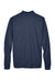 Devon & Jones DG479 Mens DryTec20 Performance Moisture Wicking 1/4 Zip Sweatshirt Navy Blue Flat Back