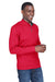 Devon & Jones DG479 Mens DryTec20 Performance Moisture Wicking 1/4 Zip Sweatshirt Red Model 3q