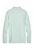 Devon & Jones DG480 Mens CrownLux Clubhouse Performance Moisture Wicking 1/4 Zip Sweatshirt Kelly Green Flat Back