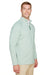 Devon & Jones DG480 Mens CrownLux Clubhouse Performance Moisture Wicking 1/4 Zip Sweatshirt Kelly Green Model 3q