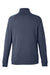 Devon & Jones DG481 Mens New Classics Charleston 1/4 Zip Sweatshirt Navy Blue Melange Flat Back