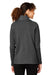 Devon & Jones DG481W Womens New Classics Charleston Cardigan Sweater Black Melange Model Back