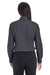 Devon & Jones DG532W Womens Crown Woven Collection Wrinkle Resistant Long Sleeve Button Down Shirt Black Model Back