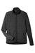 Devon & Jones DG704 Mens New Classics Charleston Hybrid Full Zip Jacket Black Melange/Black Flat Front