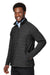 Devon & Jones DG704 Mens New Classics Charleston Hybrid Full Zip Jacket Black Melange/Black Model 3q