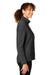 Devon & Jones DG704W Womens New Classics Charleston Hybrid Full Zip Jacket Black Melange/Black Model Side