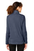 Devon & Jones DG704W Womens New Classics Charleston Hybrid Full Zip Jacket Navy Blue Melange Model Back