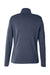 Devon & Jones DG704W Womens New Classics Charleston Hybrid Full Zip Jacket Navy Blue Melange Flat Back