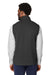 Devon & Jones DG706 Mens New Classics Charleston Hybrid Full Zip Vest Black Melange/Black Model Back