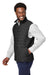 Devon & Jones DG706 Mens New Classics Charleston Hybrid Full Zip Vest Black Melange/Black Model 3q