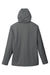 Devon & Jones DG720 Mens New Classics Prescott Water Resistant Full Zip Hooded Rain Jacket Graphite Grey Flat Back