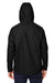 Devon & Jones DG720 Mens New Classics Prescott Water Resistant Full Zip Hooded Rain Jacket Black Model Back