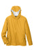 Devon & Jones DG720 Mens New Classics Prescott Water Resistant Full Zip Hooded Rain Jacket Prescott Yellow Flat Front