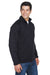 Devon & Jones DG792 Mens Bristol Pill Resistant Sweater Fleece 1/4 Zip Sweatshirt Black Model 3q