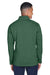 Devon & Jones DG793 Mens Bristol Pill Resistant Sweater Fleece Full Zip Jacket Heather Forest Green Model Back