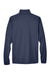 Devon & Jones DG796 Mens Newbury Fleece Full Zip Sweatshirt Navy Blue Flat Back