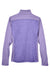 Devon & Jones DG796W Womens Newbury Fleece Full Zip Sweatshirt Grape Purple Flat Back