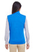 Devon & Jones DG797W Womens Newbury Full Zip Fleece Vest Heather French Blue Model Back