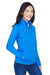 Devon & Jones DG798W Womens Newbury Fleece 1/4 Zip Sweatshirt Heather French Blue Model 3q