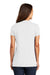 District DM1170L Womens Perfect Weight Short Sleeve V-Neck T-Shirt Bright White Model Back