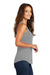 District DM138L Womens Perfect Tri Tank Top Grey Frost Model Side