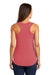 District DM138L Womens Perfect Tri Tank Top Red Frost Model Back