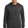 District Mens Fleece Hooded Sweatshirt Hoodie w/ Pouch Pocket - Heather Black