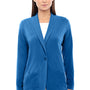 Devon & Jones Womens Perfect Fit Cardigan Sweater - French Blue