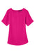 Devon & Jones DP613W Womens Perfect Fit Boat Neck Short Sleeve Blouse Crown Raspberry Pink Flat Front