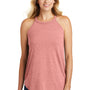 District Womens Perfect Tri Rocker Tank Top - Blush Pink Frost