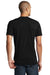 District DT5000 Mens The Concert Short Sleeve Crewneck T-Shirt Black Model Back