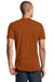 District DT5000 Mens The Concert Short Sleeve Crewneck T-Shirt Burnt Orange Model Back