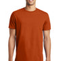 District Mens The Concert Short Sleeve Crewneck T-Shirt - Deep Orange