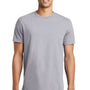 District Mens The Concert Short Sleeve Crewneck T-Shirt - Silver Grey