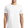 District Mens The Concert Short Sleeve Crewneck T-Shirt - White