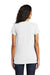 District DT5001 Womens The Concert Short Sleeve Crewneck T-Shirt White Model Back